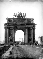 Das Narva-Tor, St. Petersburg, 1910
